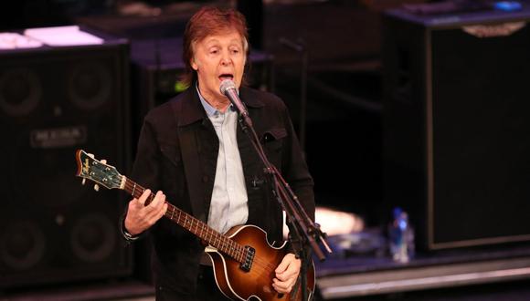 Paul McCartney lanzó nueva canción a inicios del 2019 (Foto: EFE)