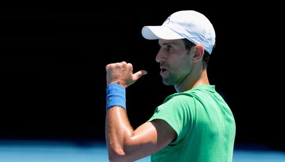 Novak Djokovic entró en el sorteo del Abierto de Australia y ya tiene rival. (Foto: AP)