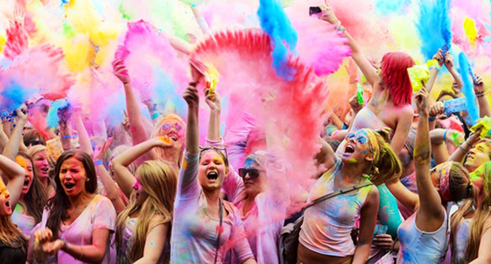 Vive la experiencia del Holi Festival Colours este 9 de mayo. (Foto:Difusión)