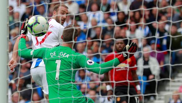 El Manchester United sigue sin convencer en la Premier League. En su duelo ante Brighton regaló dos claros goles en tan solo 120 segundos. (Foto: AP)