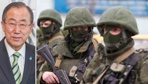 ONU pide calma a Rusia y Ucrania ante creciente tensión bélica