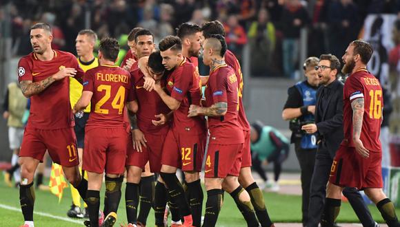 Roma goleó 3-0 a Chelsea por la Champions League. (Foto: Agencias)