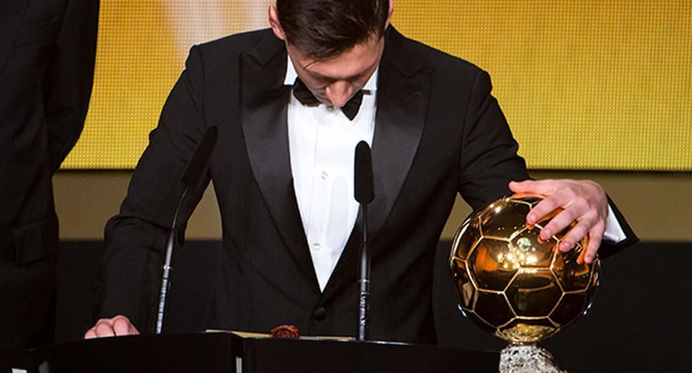 Lionel Messi ganó este lunes su quinto Balón de Oro, superando en las votaciones a Cristiano Ronaldo y Neymar (Foto: Getty Images)