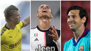 Messi, Ronaldo y Haaland: tres presentes distintos en la nueva normalidad del fútbol mundial | FOTOS