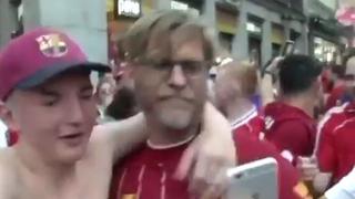 Liverpool vs. Tottenham: el clon deJürgen Klopp que causa sensación en Madrid | VIDEO