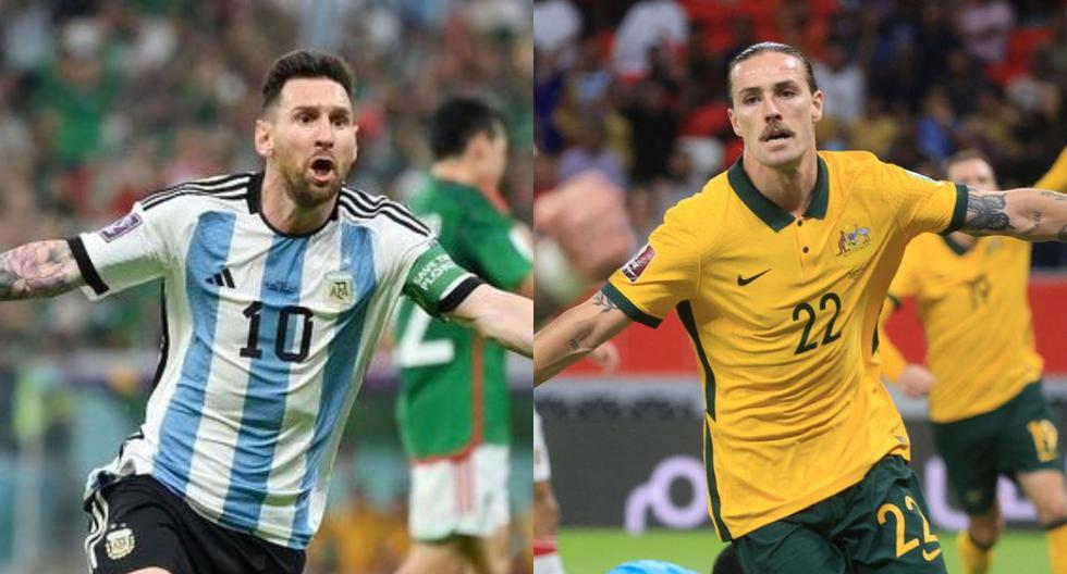 Argentina vs. Australia se enfrentarán en los octavos de final del Mundial Qatar 2022. (Foto: Agencias)