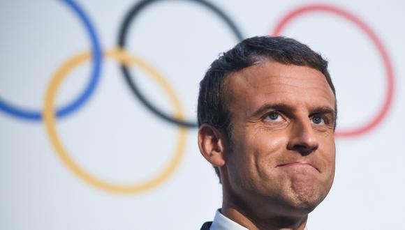 Según la información compartida por el medio "Le Parisien", el presidente de Francia, Emmanuel Macron, ha decidido cancelar su asistencia a la reunión del COI, el cual se realizará en setiembre. (Foto: AFP)