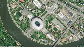 Los 12 estadios del Mundial vistos desde el espacio [FOTOS]