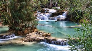 Agua que encanta: conoce la belleza de la cascada Kuang Si