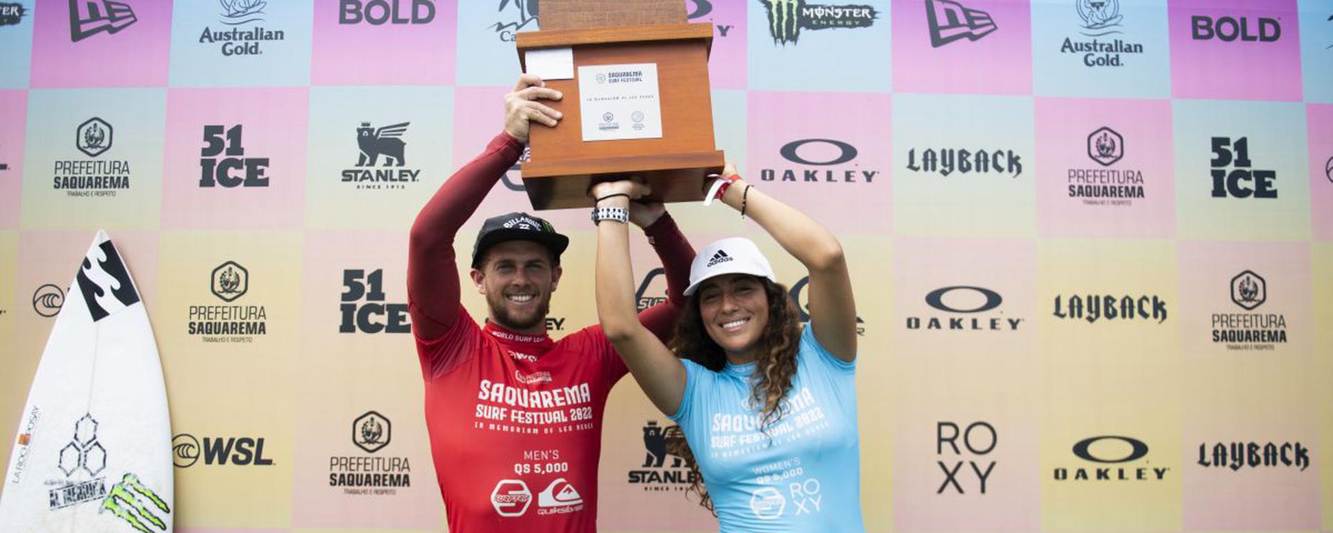 Tudela y Daniella Rosas triunfan en la capital del surf de Brasil: La importancia de este triunfo y cuál es el camino hacia el Tour Mundial