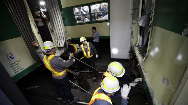 Choque de trenes en Corea del Sur dejó casi 200 heridos - 6