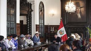 Presidente Castillo anuncia marchas de organizaciones sociales de distintas regiones del Perú a Lima