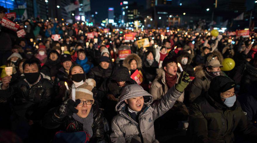 Corea del Sur: Protestas a favor y en contra de la presidenta - 9