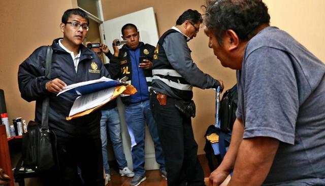 La policía y el Ministerio Público desarticuló la banda 'Los patrones de la Luna', acusada de direccionar licitaciones públicas a cambio de coimas. Alcalde de Lunahuaná es el presunto cabecilla. (Fiscalía)