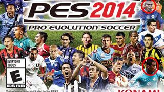 Johan Sotil y camisetas de Cristal, Vallejo y Real Garcilaso en la portada del PES 2014