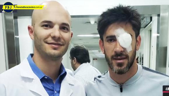 Pablo Pérez sufrió lesiones oculares tras las agresiones en la previa del River Plate vs. Boca Juniors. (Foto: Todo Deportes)