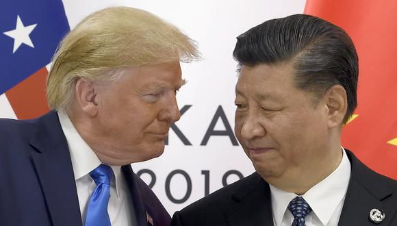 En junio del año pasado, Donald Trump y Xi Jinping se encontraron en Osaka, Japón. La relación entre ambos pasa por momentos complicados. (AP)