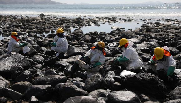 Derrame de petróleo se registró el pasado 15 de enero en el mar de Ventanilla | Foto: Julio Reaño / @photo.gec