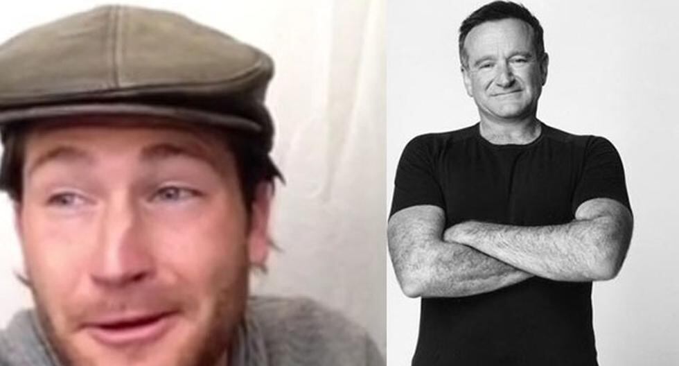 Conoce a Jamie Costa, el actor que imita a Robin Williams en Vine. (Foto: Captura9