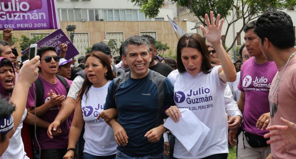 Julio Guzmán, candidato de Todos por el Perú, sigue en carrera electoral (Andina)