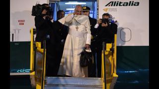 El papa Francisco parte a Roma al terminar gira sudamericana
