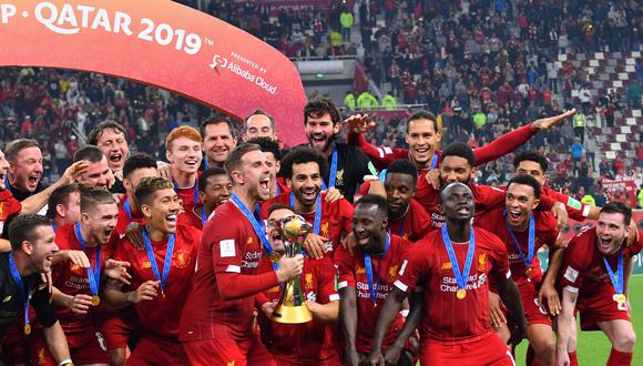 Liverpool se coronó por primera vez como el mejor equipo del mundo tras vencer 1-0 a un buen Flamengo. Firmino marcó en el minuto 99 en tiempo de alargue. (Foto: AFP)