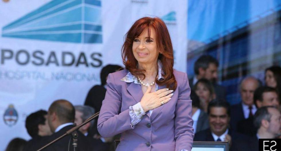Cristina Fernandez, saliente presidenta de Argentina (Foto: Facebook)