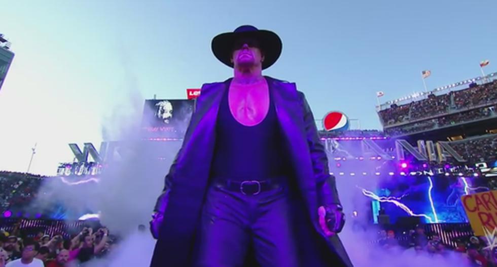 Undertaker regresó después de un año. (Foto: Captura de vídeo)