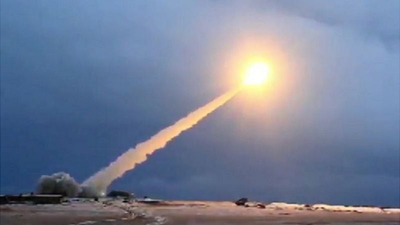 Putin said in 2019 that tests of the Burevestnik missile were proceeding in a manner 