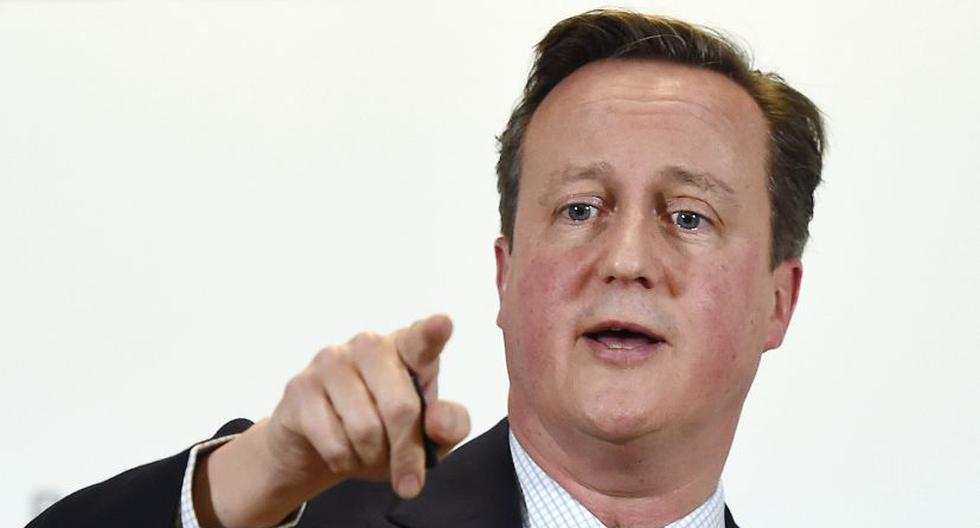 David Cameron, primer ministro británico. (Foto: EFE)