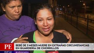 Chorrillos: investigan extraña muerte de bebe de 3 meses en una guardería
