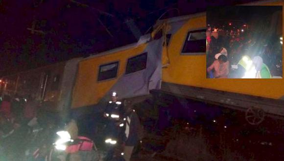 Sudáfrica: Al menos 100 heridos deja choque de trenes