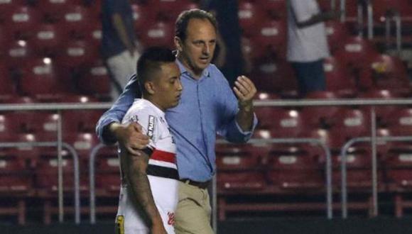 Rogerio Ceni elogió a Cueva luego de victoria de Sao Paulo