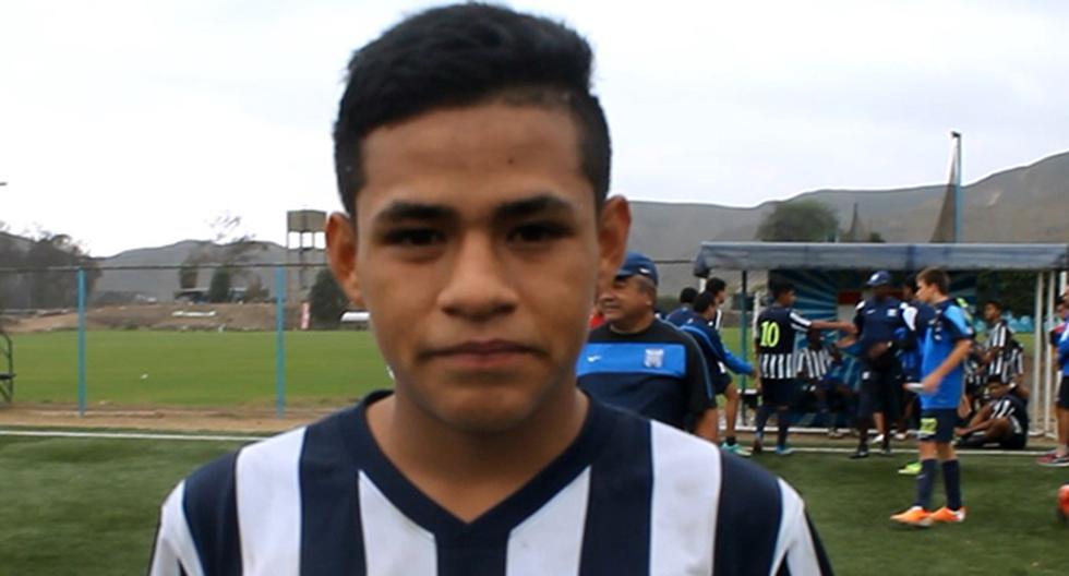 Cristopher Pantoja, jugador Alianza Lima. (Foto: Captura)