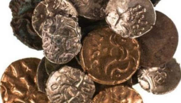 Hallan monedas de la edad de bronce y el Imperio Romano