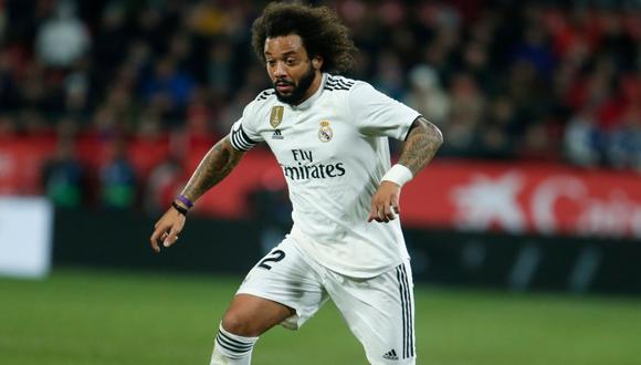 Marcelo buscará salir del Real Madrid al final de esta campaña. (Foto: AFP)