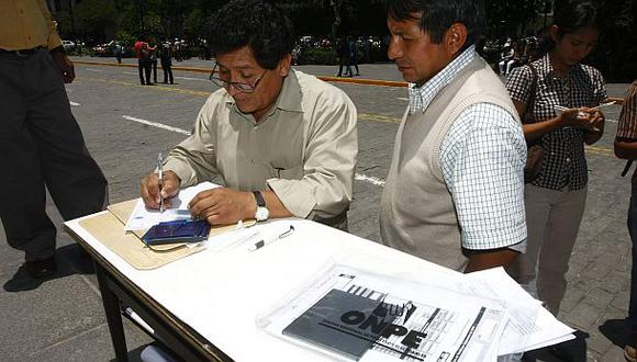 ¿Desde cuándo se puede juntar firmas para revocar autoridades?