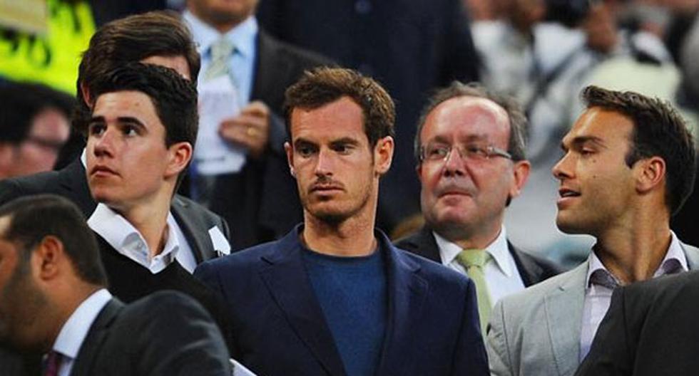 Andy Murray fue el invitado de honor en el Camp Nou. (Foto: Twitter)