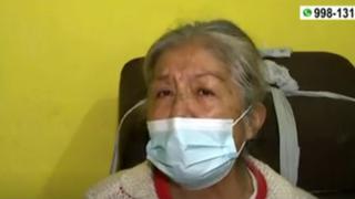 Anciana que padece parálisis corporal denuncia que su nieto menor de edad le robó S/14 mil: “No contesta ni viene” 