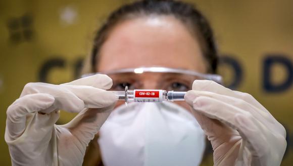 El presidente Vizcarra informó que el Gobierno coordina con cinco laboratorios para acceder a potencial vacuna. (Foto: SILVIO AVILA / AFP)