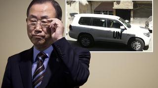ONU pospone misión por armas químicas en Siria por “seguridad”
