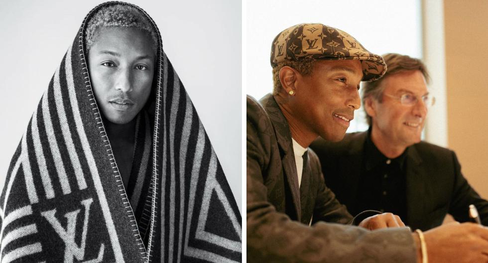 Pharrell Williams ha sido elegido como sucesor del diseñador Virgil Abloh, como director creativo de la línea masculina de Louis Vuitton. (Fotos: Instagram/ @louisvuitton)