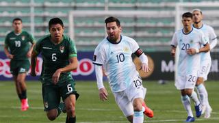 Argentina, con goles de Lautaro y Correa, venció a Bolivia en La Paz por las Eliminatorias Qatar 2022