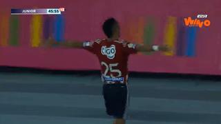 Duque empató para Atlético Nacional, pero Esparragoza anotó el 2-1 de Junior | VIDEO