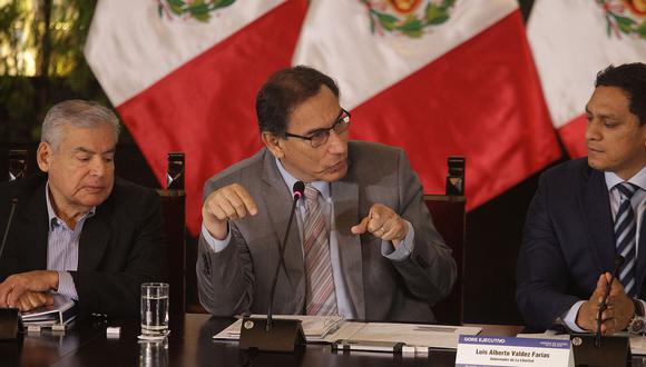 La aprobación de Martín Vizcarra pasó de 35% a 66% en los últimos cinco meses, según Ipsos Perú. (Foto: Archivo El Comercio)