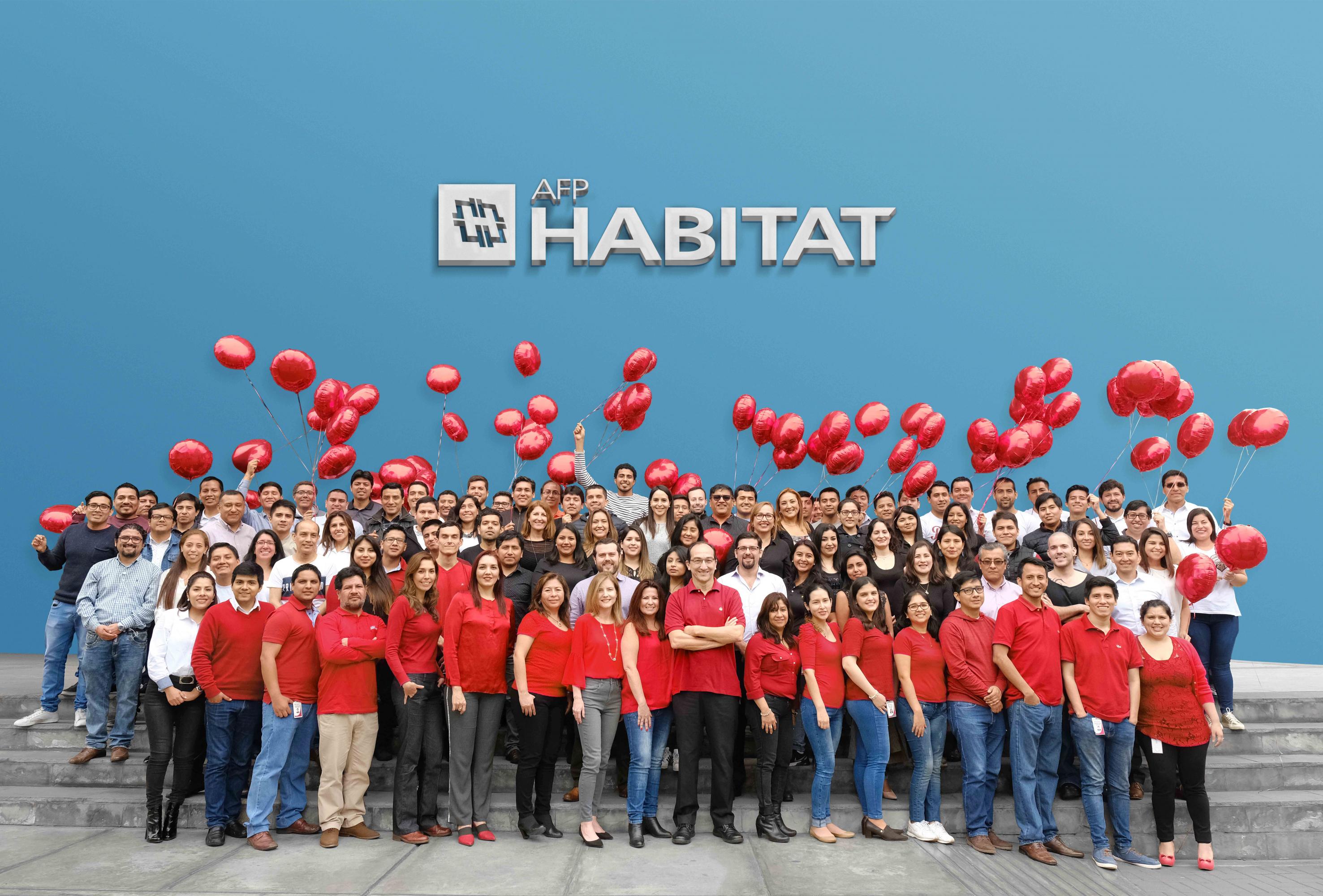Con tan solo cinco años en el mercado peruano, AFP Habitat fue incluida en el ranking Great Place to Work (GPTW), logrando alcanzar el décimo segundo lugar en la categoría de 20 a 250 colaboradores.