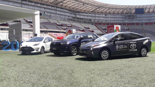 Toyota dispondrá una flota de autos híbridos para el traslado de autoridades y atletas durante Lima 2019.  (Fotos: Ruedas&Tuercas).