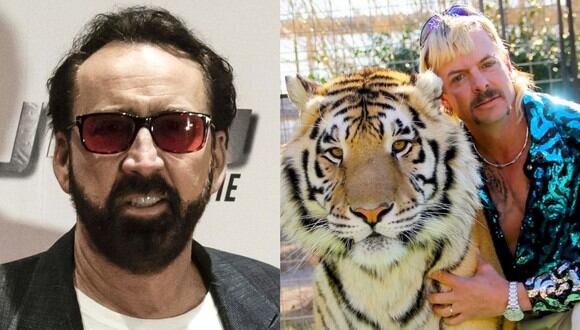 Nicolas Cage debutará en televisión dando vida a Joe Exotic de “Tiger King”. (Foto: AFP/Netflix)