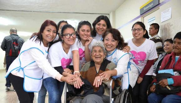 Conoce cómo puedes postular al Voluntariado EsSalud. (Foto: Andina)