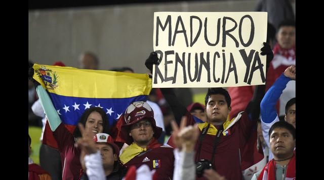 Repudian a Nicolás Maduro en el Perú-Venezuela - 1